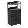 Black - 5 Drawers