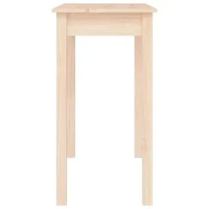 Rustik smal konsolbord i massiv furu 80 x 40 x 75 cm