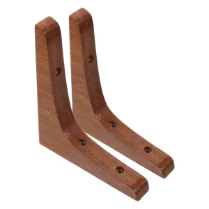 Sturdy wood shelf bracket L-formad hörnbeslag för vägghylla