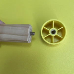Runt minimalistiskt soffbord 40 cm i svart, vitt eller gult
