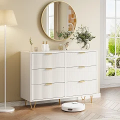Modern byrå med 4 eller 6 lådor, för vardagsrum och sovrum