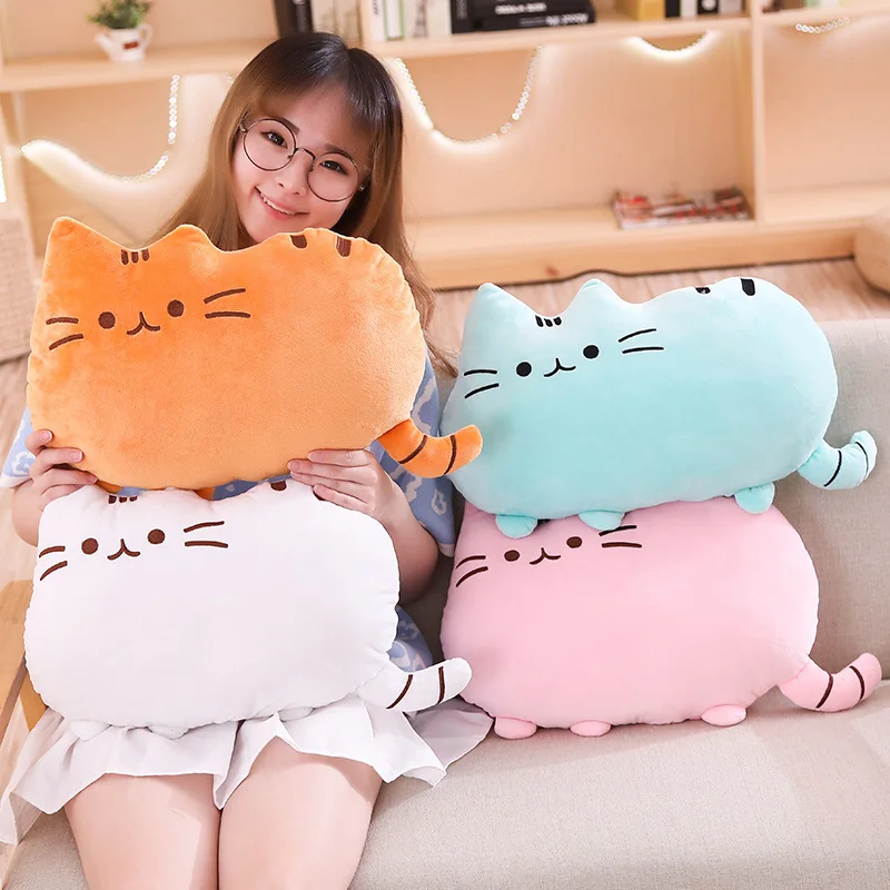 Pusheen plyschkudde i kattform 25–50 cm – flera färger 1 Pusheen plyschkudde i kattform 25–50 cm – flera färger
