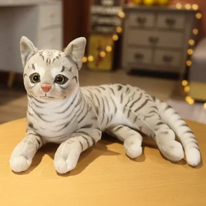MIAOOWA kattgosedjur 29 cm – amerikansk korthårskatt eller siamesisk katt 16 MIAOOWA kattgosedjur 29 cm – amerikansk korthårskatt eller siamesisk katt