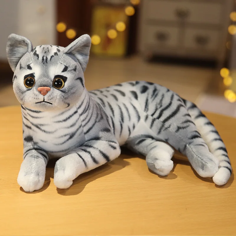 MIAOOWA kattgosedjur 29 cm – amerikansk korthårskatt eller siamesisk katt 7 MIAOOWA kattgosedjur 29 cm – amerikansk korthårskatt eller siamesisk katt - Bild 7