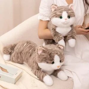Benchuang Toy partykattgosedjur 45 eller 65 cm – handgjord plyschkudde