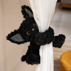 KUKI CAT Black Cat gosedjur i kawaii-stil, 30 eller 40 cm 14 KUKI CAT Black Cat gosedjur i kawaii-stil, 30 eller 40 cm