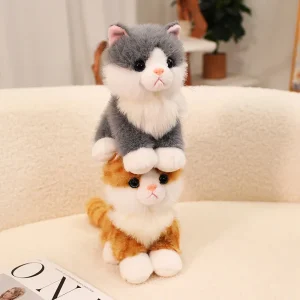MIAOOWA kattgosedjur 20 cm i plysch – dekorativ katt i flera färger 15 MIAOOWA kattgosedjur 20 cm i plysch – dekorativ katt i flera färger