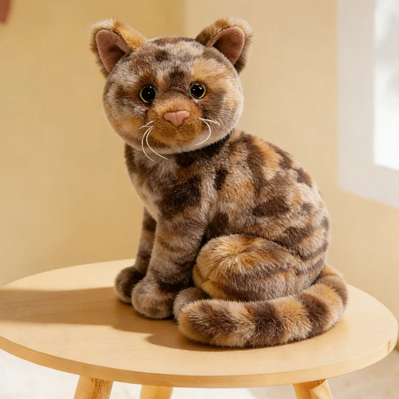 YUZHINUO realistiskt kattgosedjur 20–26 cm – flera färgvarianter 8 YUZHINUO realistiskt kattgosedjur 20–26 cm – flera färgvarianter - Bild 8