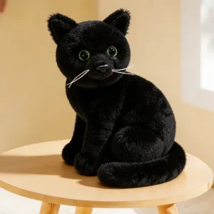 YUZHINUO realistiskt kattgosedjur 20–26 cm – flera färgvarianter 28 YUZHINUO realistiskt kattgosedjur 20–26 cm – flera färgvarianter
