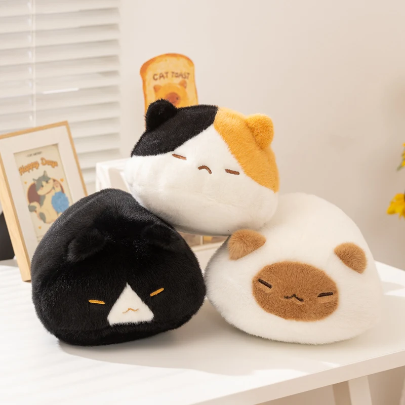 25cm Giant Black Cat Plush Toys Kawaii kitten Plushie Throw Pillow Soft Cat Stuffed Doll Toy Home Decor for Kids Birthday Gifts 1 25cm Giant Black Cat Plush Toys Kawaii kitten Plushie Throw Pillow Soft Cat Stuffed Doll Toy Home Decor for Kids Birthday Gifts