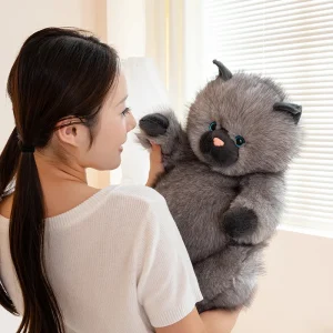 Yobush kattgosedjur i plysch – välj färg och storlek 28, 40 eller 50 cm