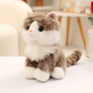 MIAOOWA kattgosedjur 20 cm i plysch – dekorativ katt i flera färger 20 MIAOOWA kattgosedjur 20 cm i plysch – dekorativ katt i flera färger