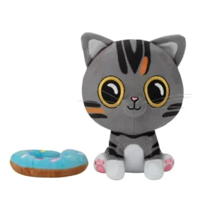 MYRYTANDA Ralph och Bella kattgosedjur 20 cm i mjuk plysch