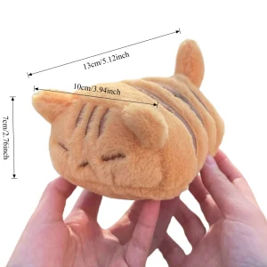 Orange kattgosedjur och plyschkudde i kawaii-stil – 13 eller 43 cm 18 Orange kattgosedjur och plyschkudde i kawaii-stil – 13 eller 43 cm
