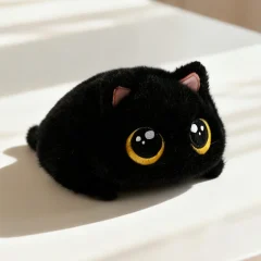 Kattgosedjur 15 cm – rund mjuk design med sex färgalternativ 29 Kattgosedjur 15 cm – rund mjuk design med sex färgalternativ