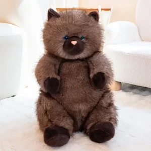 Yobush kattgosedjur i plysch – välj färg och storlek 28, 40 eller 50 cm