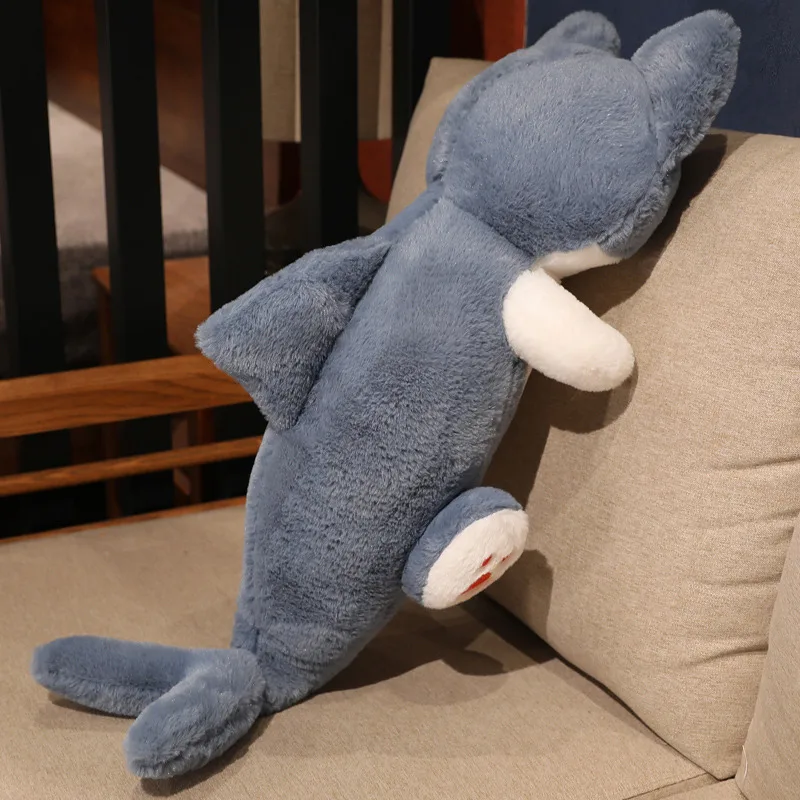 Kawaii Shark Cat-gosedjur med stora ögon, 50 eller 85 cm 6 Kawaii Shark Cat-gosedjur med stora ögon, 50 eller 85 cm - Bild 6