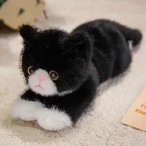 Benchuang Toy kattgosedjur 40–50 cm – mjuk plyschkudde i anime-stil