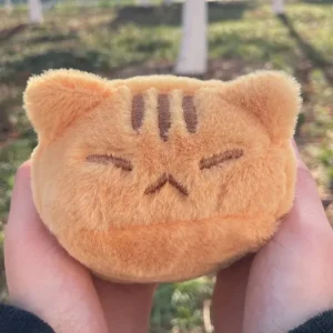 Orange kattgosedjur och plyschkudde i kawaii-stil – 13 eller 43 cm 15 Orange kattgosedjur och plyschkudde i kawaii-stil – 13 eller 43 cm