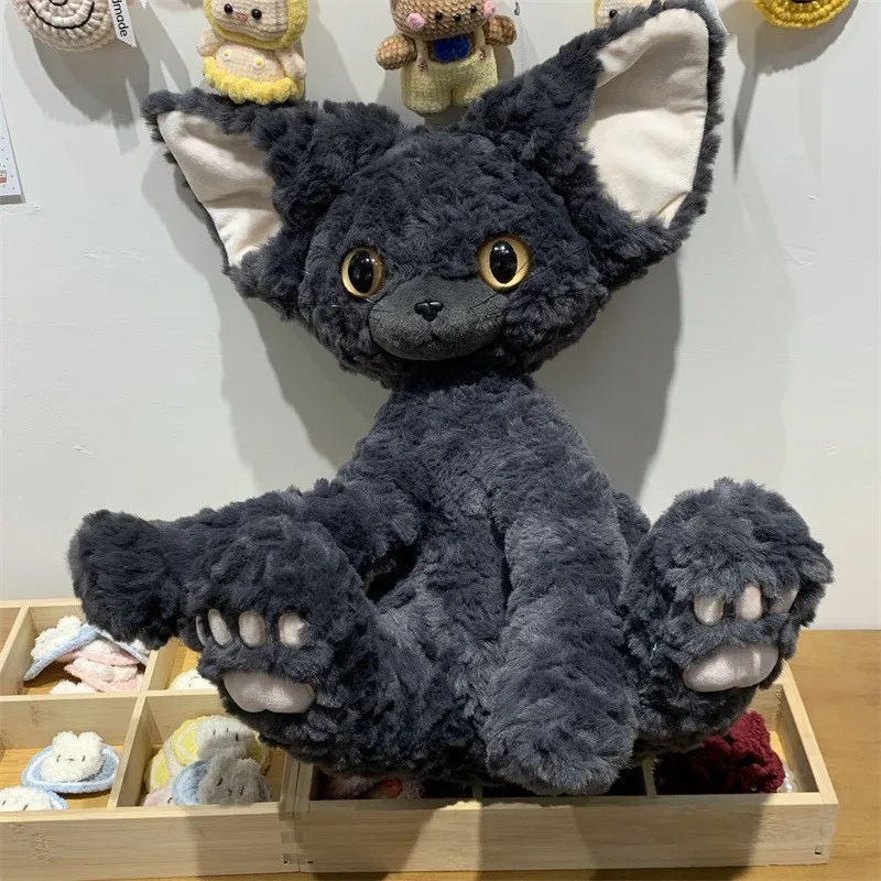 KUKI CAT Black Cat gosedjur i kawaii-stil, 30 eller 40 cm 4 KUKI CAT Black Cat gosedjur i kawaii-stil, 30 eller 40 cm - Bild 4