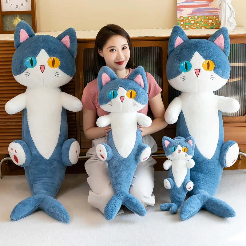 LKCOMO Shark Cat-gosedjur 50 eller 85 cm – plyschkudde 5 LKCOMO Shark Cat-gosedjur 50 eller 85 cm – plyschkudde - Bild 5