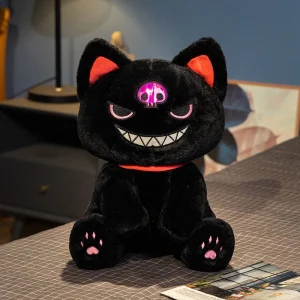 Yobush Evil Pirate Cat katgosedjur 33/43 cm – mörk Halloween-design 16 Yobush Evil Pirate Cat katgosedjur 33/43 cm – mörk Halloween-design
