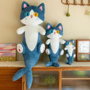 LKCOMO Shark Cat-gosedjur 50 eller 85 cm – plyschkudde 9 LKCOMO Shark Cat-gosedjur 50 eller 85 cm – plyschkudde
