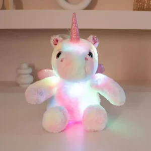The Latest Luminous Unicorn Horse Kawaii Plush Toy Figurine Doll Cartoon Anime Cute Companion Sleeping Children Gift Doll 10 The Latest Luminous Unicorn Horse Kawaii Plush Toy Figurine Doll Cartoon Anime Cute Companion Sleeping Children Gift Doll