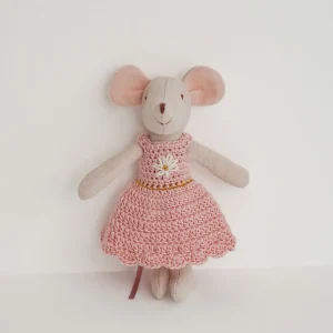 Mus gosedjur, Crochet dresses och Handmade, handgjort miniformat söta virkade 33 Mus gosedjur, Crochet dresses och Handmade, handgjort miniformat söta virkade