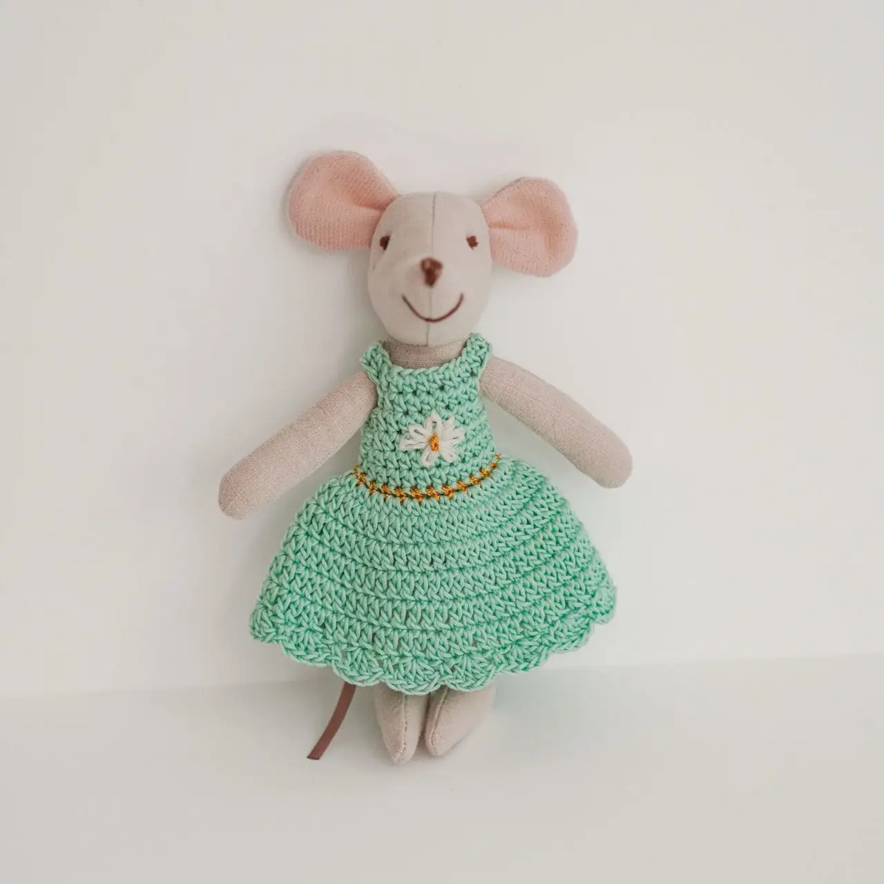 Mus gosedjur, Crochet dresses och Handmade, handgjort miniformat söta virkade 15 Mus gosedjur, Crochet dresses och Handmade, handgjort miniformat söta virkade - Bild 15