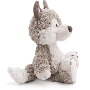 Wolf gosedjur, söt och tecknad style, stil mjukisdocka höjd, 25–50 cm