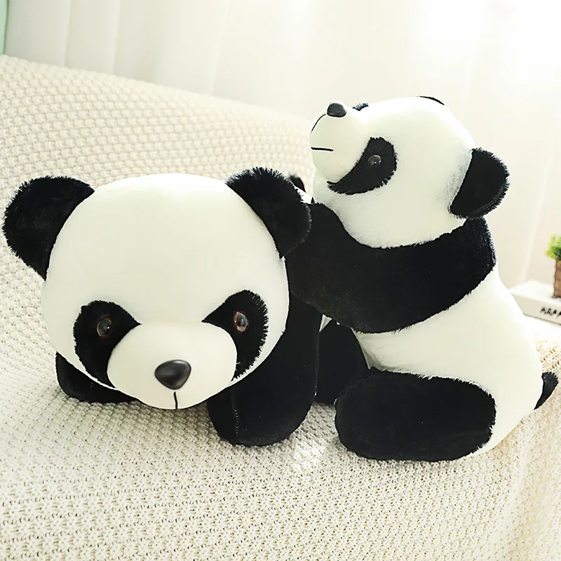 Kramvänligt panda gosedjur i kawaii-stil, naturtroget som leksak och födelsedagspresent 6 Kramvänligt panda gosedjur i kawaii-stil, naturtroget som leksak och födelsedagspresent - Bild 6