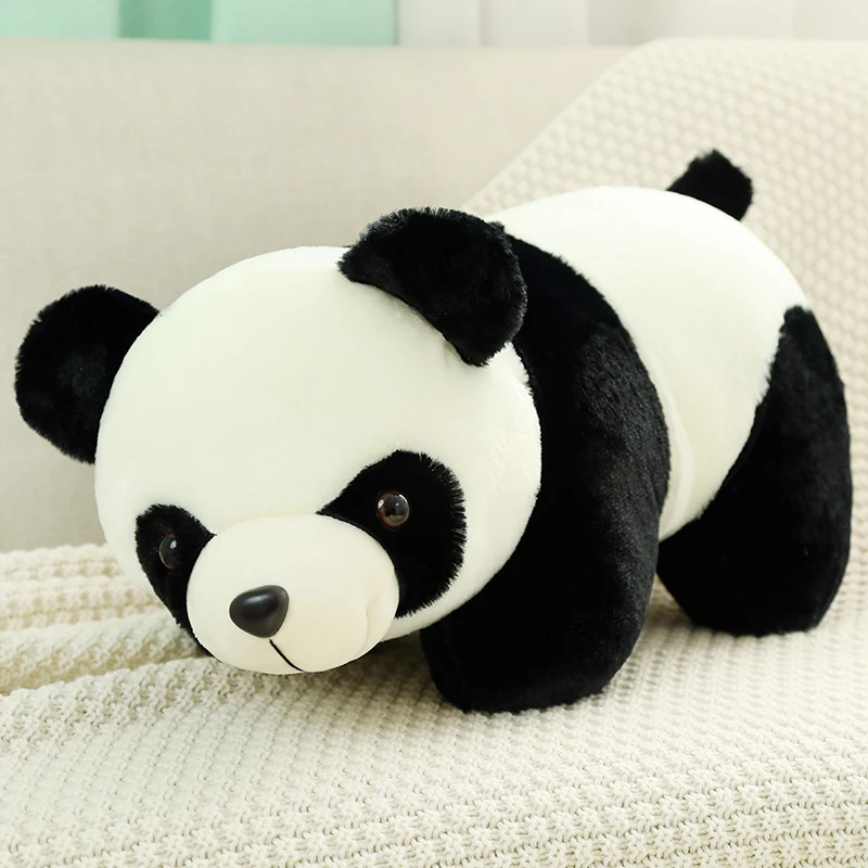 Kramvänligt panda gosedjur i kawaii-stil, naturtroget som leksak och födelsedagspresent 3 Kramvänligt panda gosedjur i kawaii-stil, naturtroget som leksak och födelsedagspresent - Bild 3