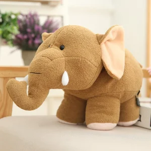 Elefant gosedjur, tecknad och mjuk, hippo flodhästfigur stoppad djurleksak, 20–35 cm 16 Elefant gosedjur, tecknad och mjuk, hippo flodhästfigur stoppad djurleksak, 20–35 cm