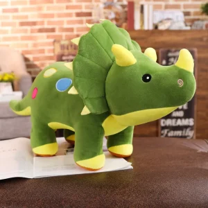 Dinosaurie gosedjur som stor, mjuk plyschkudde med kreativ design, 40–100 cm 10 Dinosaurie gosedjur som stor, mjuk plyschkudde med kreativ design, 40–100 cm