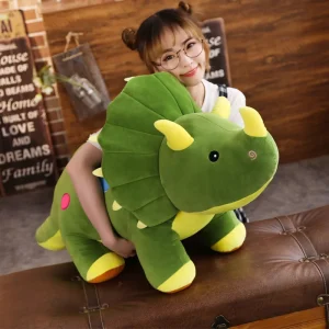 långt dinosaurie gosedjur i extra stor modell med mjuk och gosig känsla, 120 cm