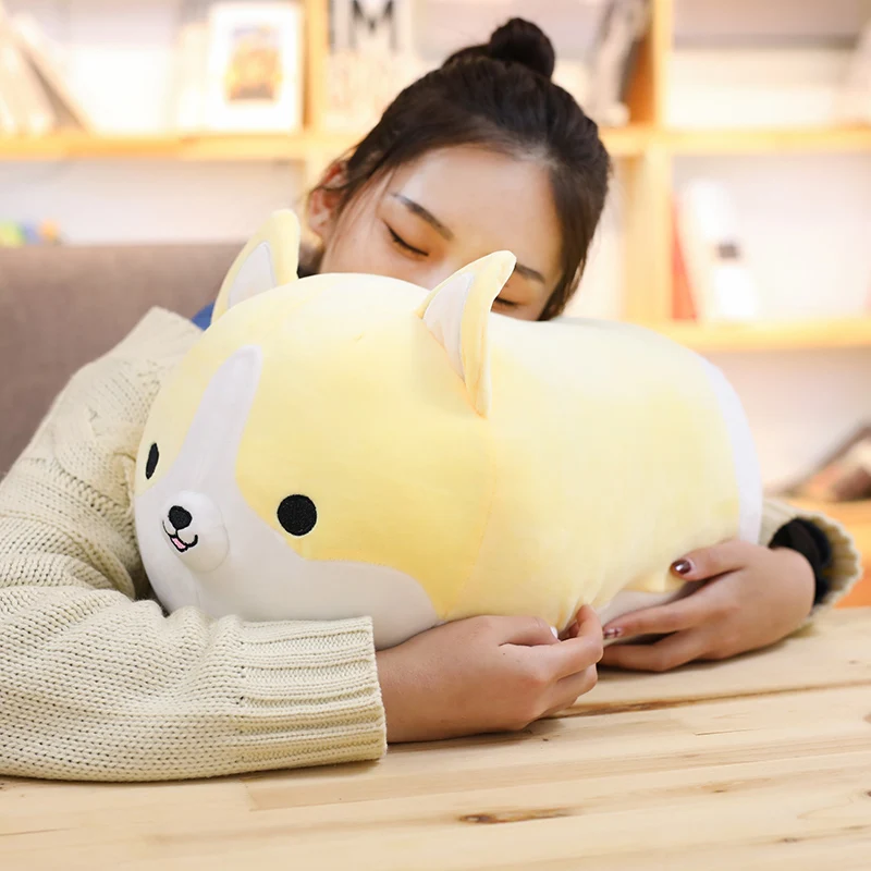 Kawaii-corgi, knubbigt hund gosedjur som mjuk tecknad kudde för barn, 30–60 cm 3 Kawaii-corgi, knubbigt hund gosedjur som mjuk tecknad kudde för barn, 30–60 cm - Bild 3