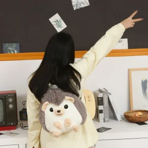 Hedgehog som nyckelring, söt och kawaii style