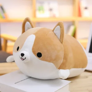 Kawaii-corgi, knubbigt hund gosedjur som mjuk tecknad kudde för barn, 30–60 cm 15 Kawaii-corgi, knubbigt hund gosedjur som mjuk tecknad kudde för barn, 30–60 cm
