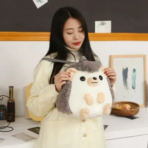 Hedgehog som nyckelring, söt och kawaii style