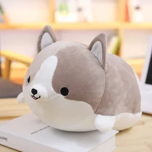 Kawaii-corgi, knubbigt hund gosedjur som mjuk tecknad kudde för barn, 30–60 cm 17 Kawaii-corgi, knubbigt hund gosedjur som mjuk tecknad kudde för barn, 30–60 cm