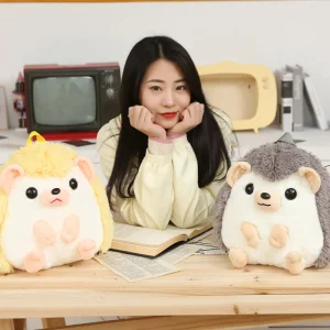 Hedgehog som nyckelring, söt och kawaii style