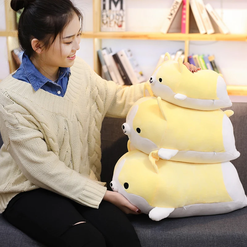 Kawaii-corgi, knubbigt hund gosedjur som mjuk tecknad kudde för barn, 30–60 cm 2 Kawaii-corgi, knubbigt hund gosedjur som mjuk tecknad kudde för barn, 30–60 cm - Bild 2