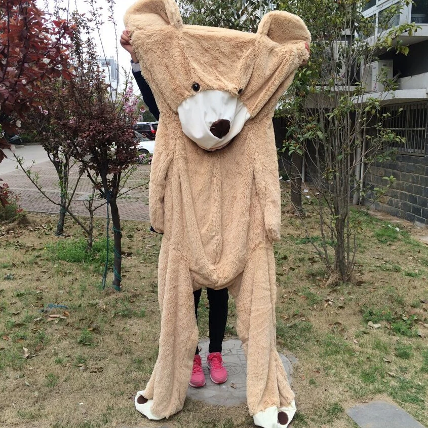 Mjukt björn gosedjur med jättestor teddybjörnsdesign, 100–200 cm, present för barn 3 Mjukt björn gosedjur med jättestor teddybjörnsdesign, 100–200 cm, present för barn - Bild 3