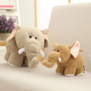 Elefant gosedjur, tecknad och mjuk, hippo flodhästfigur stoppad djurleksak, 20–35 cm 11 Elefant gosedjur, tecknad och mjuk, hippo flodhästfigur stoppad djurleksak, 20–35 cm