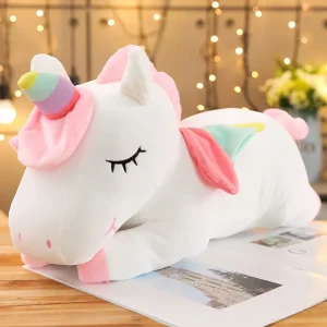 Enhörning gosedjur i kawaii-stil, stor hästkudde för barn och flickor, 25–100 cm 15 Enhörning gosedjur i kawaii-stil, stor hästkudde för barn och flickor, 25–100 cm