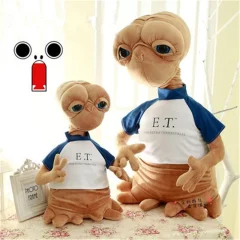 E.T. gosedjur, Weird och tecknad style, alienfigur säregen stil klassisk, 50 cm
