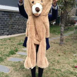 Mjukt björn gosedjur med jättestor teddybjörnsdesign, 100–200 cm, present för barn 9 Mjukt björn gosedjur med jättestor teddybjörnsdesign, 100–200 cm, present för barn