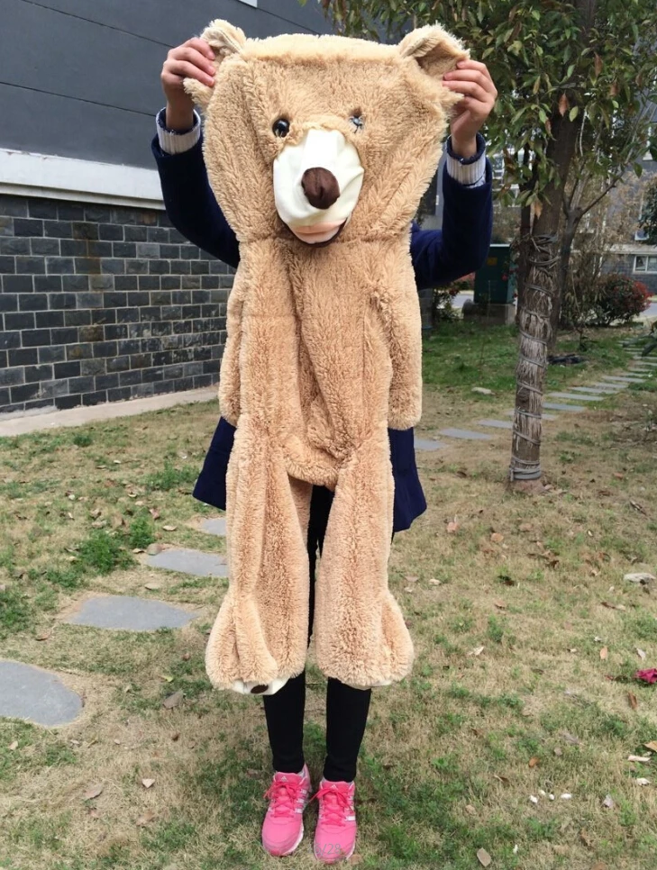 Mjukt björn gosedjur med jättestor teddybjörnsdesign, 100–200 cm, present för barn 4 Mjukt björn gosedjur med jättestor teddybjörnsdesign, 100–200 cm, present för barn - Bild 4