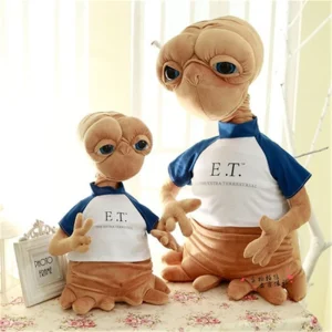 E.T. gosedjur, Weird och tecknad style, alienfigur säregen stil klassisk, 50 cm